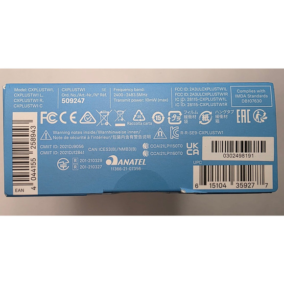 Sennheiser Wireless Earphones CX Plus True Wireless SE Matte Black 24 Hours - Picture 7 of 7